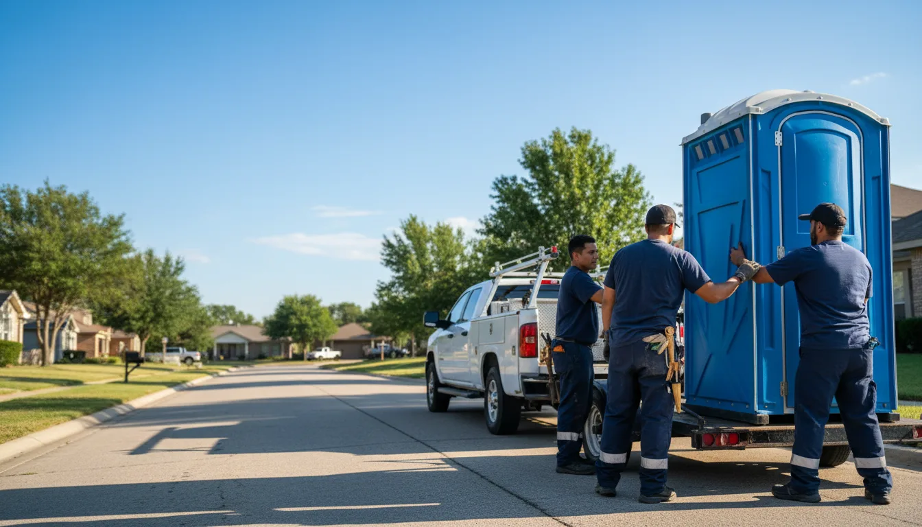 Portable Toilet Rental in South Houston, TX near me